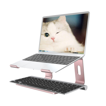 Laptopständer, abnehmbare Laptophalterung, Aluminium