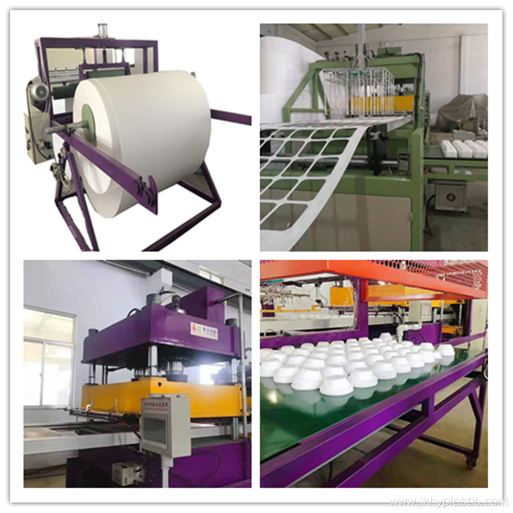 PS Disposable Foam Plate Vacuum Forming Machine