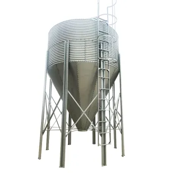Small Grain Silos: 10-50 Ton Capacity Steel Storage Silos Price