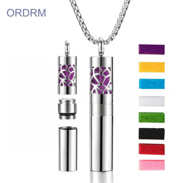 Bulk Stainless Steel Diffuser Necklace Essential Oils