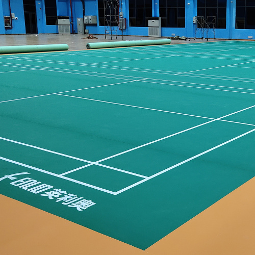 Alfombrilla de superficie para suelo deportivo de bádminton