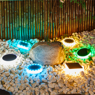 YUNDUO New Magnetic Control Solar LED Bollards for Rural Outdoor Gardens and Lawns