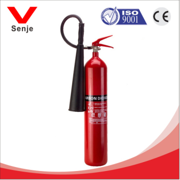 5kg portable alloy steel co2 fire extinguisher with iso