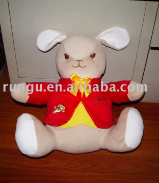 PLUSH RABBIT WITH CUTE CLOTHES