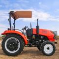 Traktor pertanian roda 4WD dengan suku cadang opsional