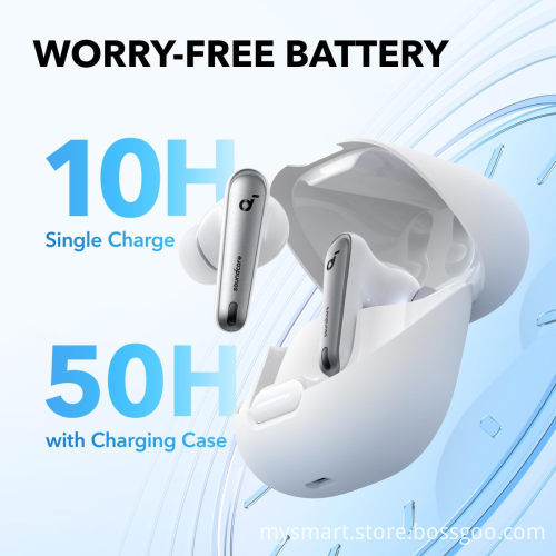 Earphone Liberty 4 NC: Premium Wireless Noise-Canceling Earbuds with 98.5% Noise Reduction and High Resolution Ambient Sound