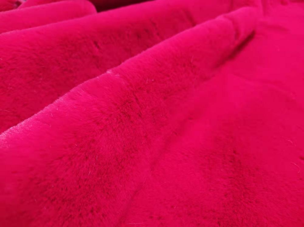 100 Polyester Rabbit Like Mink Hair Knitting Fabric 3 Jpg