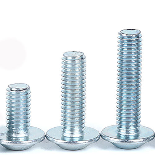 ISO7380 Blue White Zinc Hex Socket Screws