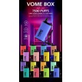 Original Vome Box 7500 Puffs Rechaegeable Disposable Vape