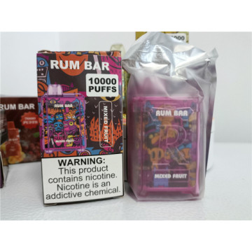 New Vape Disposable rum bar 10000 Puffs Cigarette