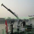 ระวางบรรทุกขนาดเล็ก 0.35T Telescopic Boom Yacht ใช้เครน