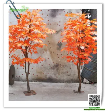 SJFS-02 Chinese making artificial bonsai indoor ornamental plants artificial maple tree