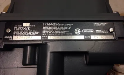 Fisher positioner DVC6030