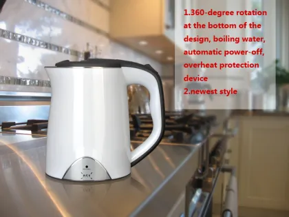 1.2L kitchen appliances stainless steel electric water kettle
