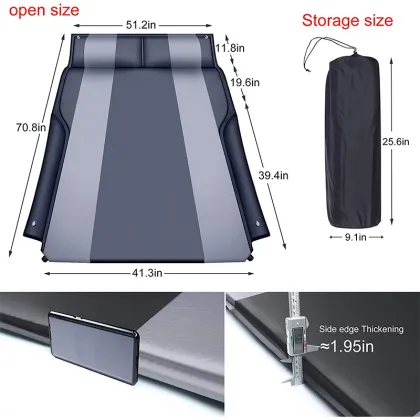 Self-Inflating Camping Sleep Pad for SUV and Car