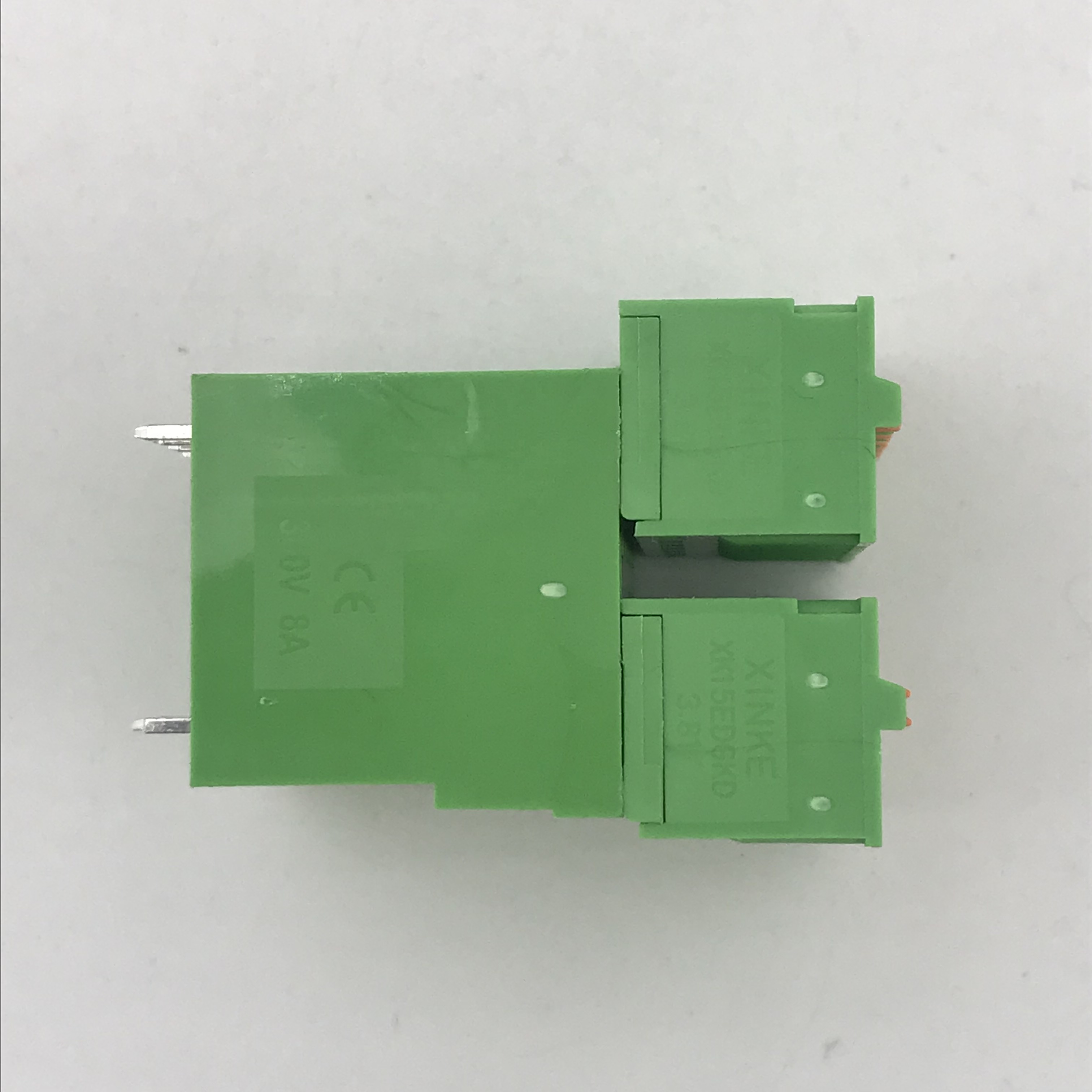 3.81mm ملعب صف مزدوج بلوك قابلة للتجميع