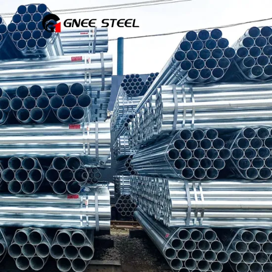 ASTM Z30-Z40 Hot Rolled Galvanized Steel Tube
