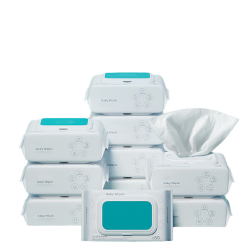 Private Label Gentle Baby Wipes Softcare Baby Facial Wipes Water Wipes 80sheets Hypoallergenic For Newborns