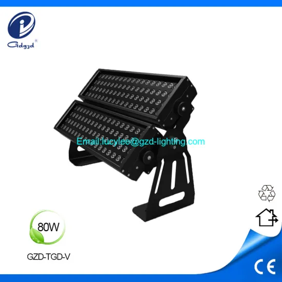 80W waterproof led wall washer led flood light