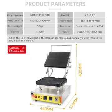 Mesin pembuat tartlet NP-820