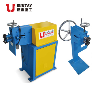 Easily Operable Electric Reel Machine for Beading Round Pipe