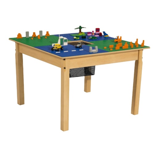 GIBBON legos table en bois Building Block Table