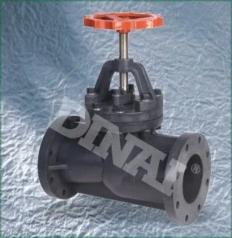 Abs Wheel 1, 3 Inch Pvdf Plastic Globe Valve Gate Valve For Industrial Water Treatment