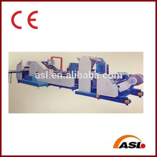 Reel Square Bottom Paper Bag Making Machine