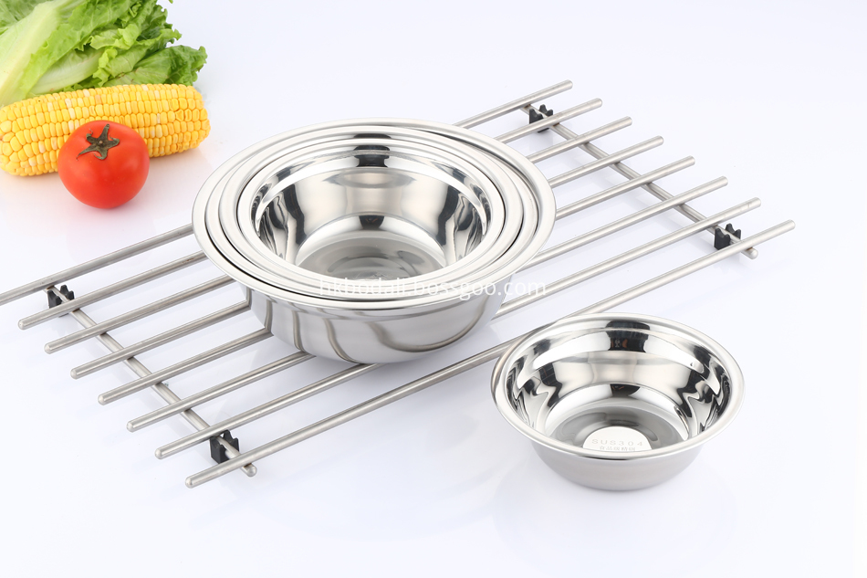 stainless steel basin bowls