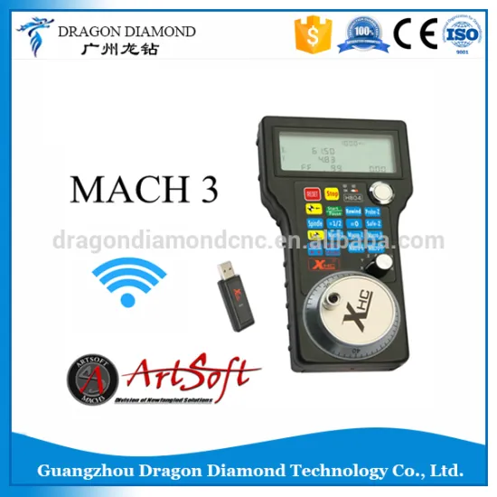 Wireless Handwheel with Remote control Pendant for Mach3 CNC Router Controller