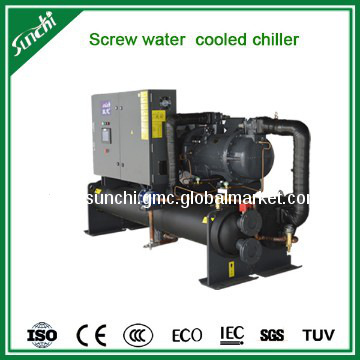 New best performance industrial water chiller screw heater