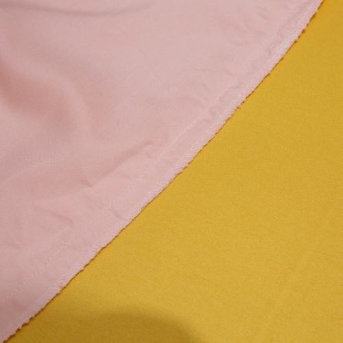 Tencel سلسلة غطاء لحاف الوردي اليشم الكركم