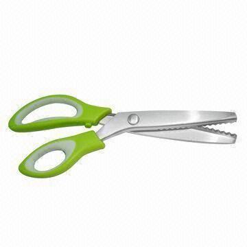 Pinking Scissors, PP + TPR Handle