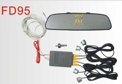 Parking Sensor with Back LCD Mirror