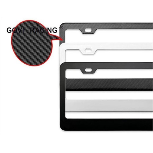 Edelstahlfahrzeugkennzeichen Rahmen