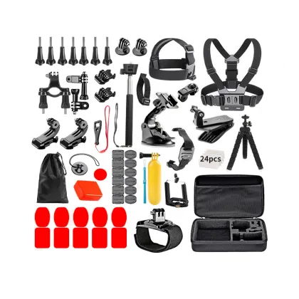 84 In 1 Action Sports Camera Accessories for Go Pro / Akaso / Xiaomi / Hero8 Full Sport Camcorder Kit