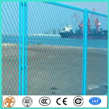 factory supply expanded metal mesh panels for temporary fence