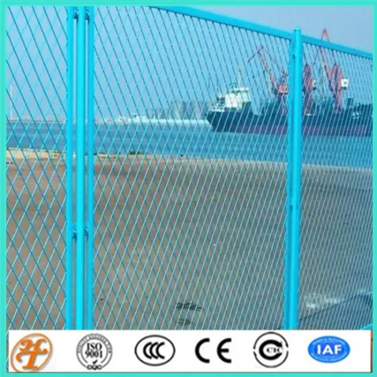 factory supply expanded metal mesh panels for temporary fence