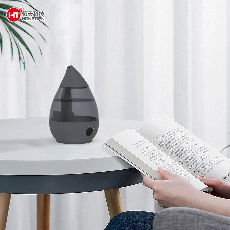 HONETIAN 7 color night light adjustment humidity setting timed shutdown 3.8L custom colors indoor plastics top fill humidifier