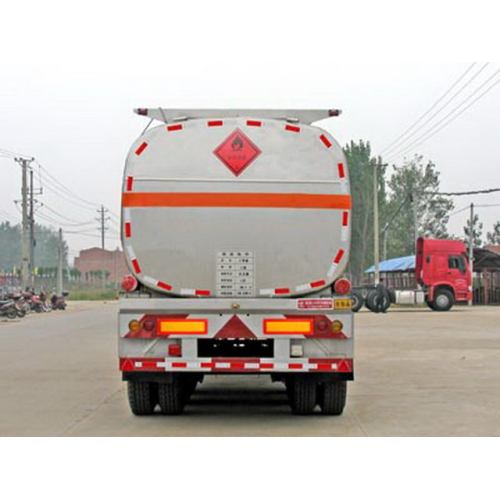 Tri-axle 32T Chemical Liquid Transportation Semi-trailer