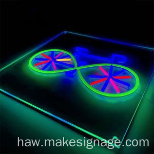 Nā kikowaena like 3D Neon
