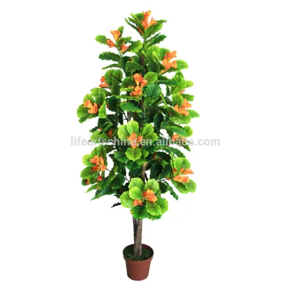 artificial tree, big flower tree