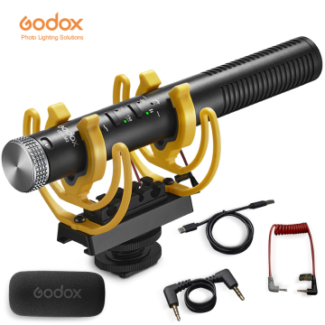 Godox VDS-M2 Shotgun Microphone with Rycote Lyre Shockmount