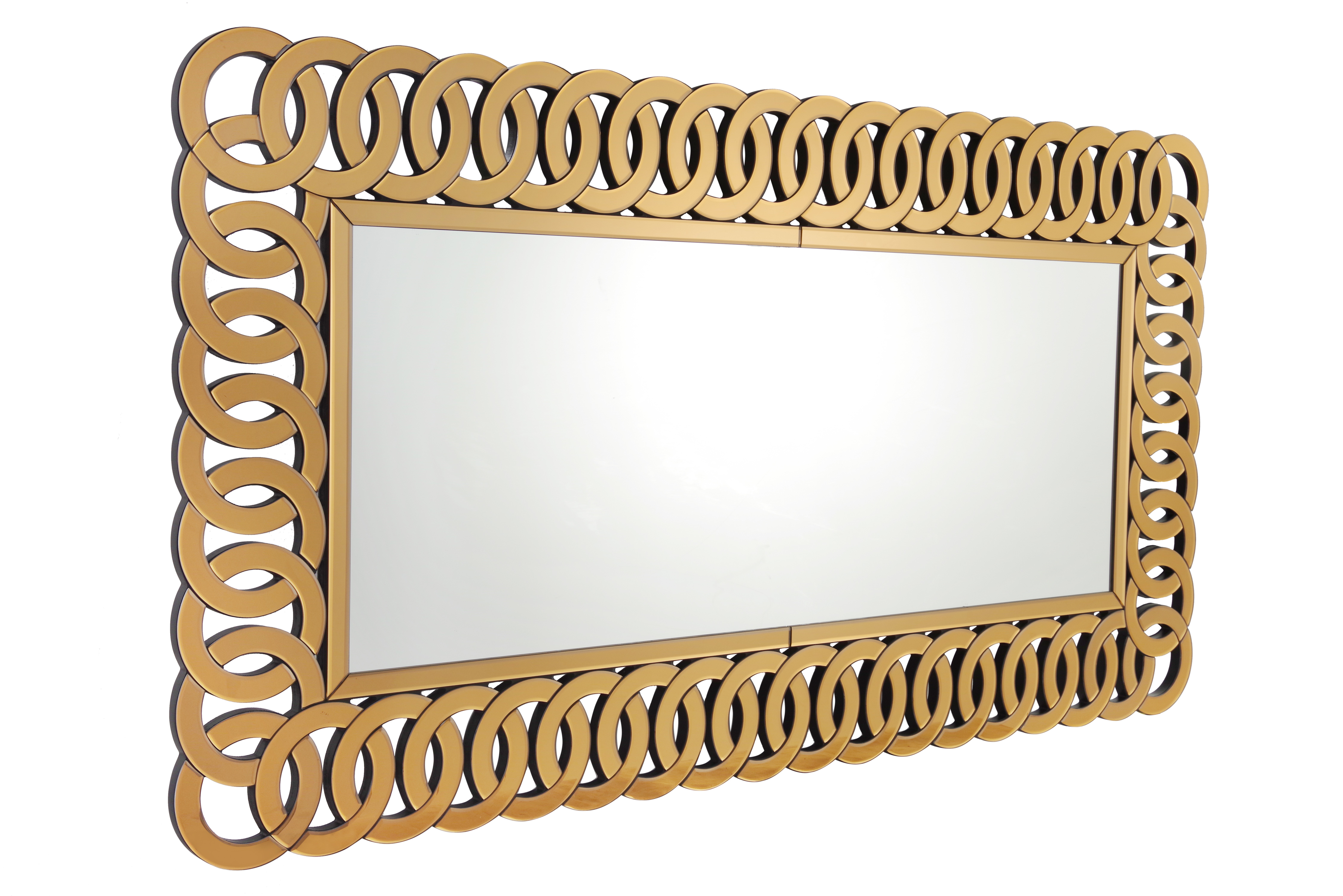 Rectangular mirror for home decoration