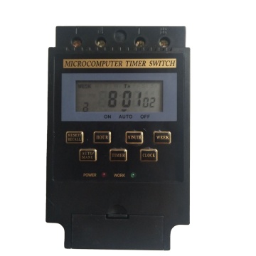 KG316T Time Control Switch: A 220V-380V Automatic Timer with ABS Electronic Digital Functionality, Rated at 6V 10A and 65mm in Size - Bense Brand