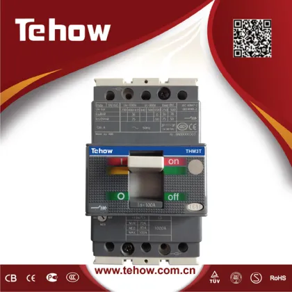THM3T electric moulded case circuit breaker mccb circuit breaker