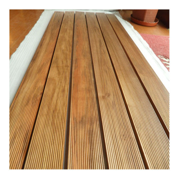 Competitive Price Fireproof Outdoor Teak Deck Flooring: Solid WPC Decking