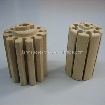 Ceramic Bobbin Insulator Cordierite Electrical Barrel