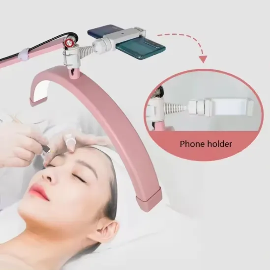 New LED Half Moon Desk Lamp: Perfect for Beauty & Nail Treatments