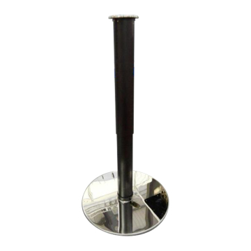 Base de mesa ajustable en altura con resorte de gas de 500x500mm, pata de mesa de Metal de elevación de 450-720mm para escritorio de oficina
